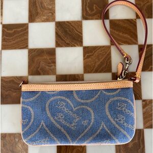 Dooney and Bourke Denim Wristlet